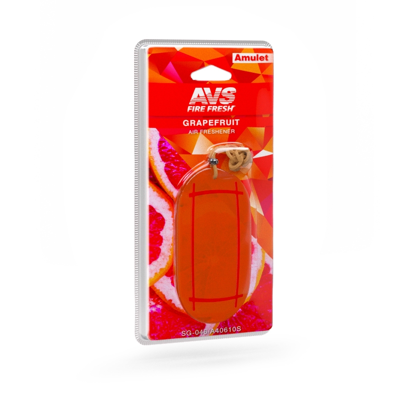 Ароматизатор AVS SG-046 Amulet (аром. ГрейпфрутGrape fruit) (гелевый)