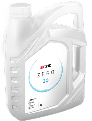 Моторное масло ZIC Zero 30 0W-30 4л. синтетическое