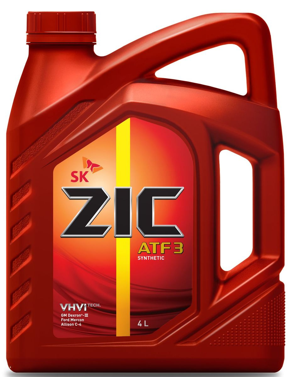ZIC ATF 3  4л Жидкость гидравлическая  для АКПП синтетика