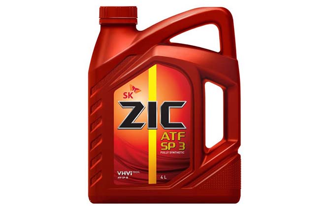 ZIC ATF SP 3  4л Жидкость гидравлическая для АКПП  синтетика