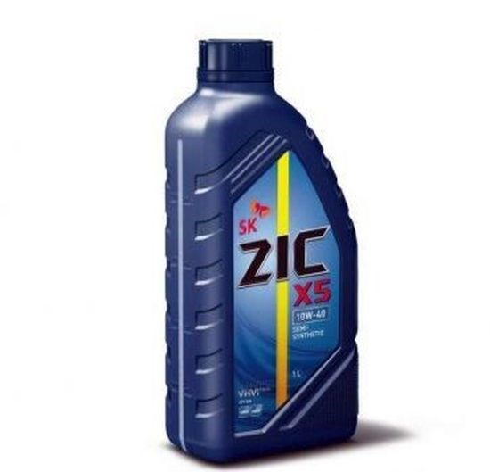 ZIC X5 10W-40  1л Масло моторное  полусинтетика