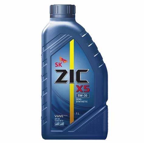 ZIC X5 5W-30  1л Масло моторное  полусинтетика