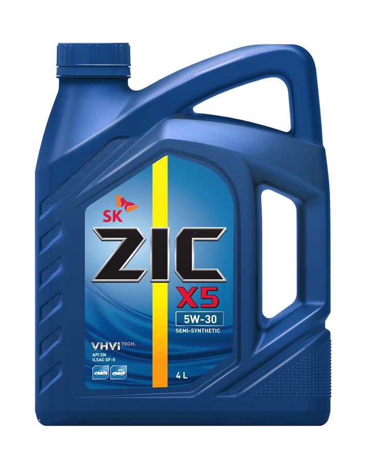 ZIC X5 5W-30  4л Масло моторное  полусинтетика