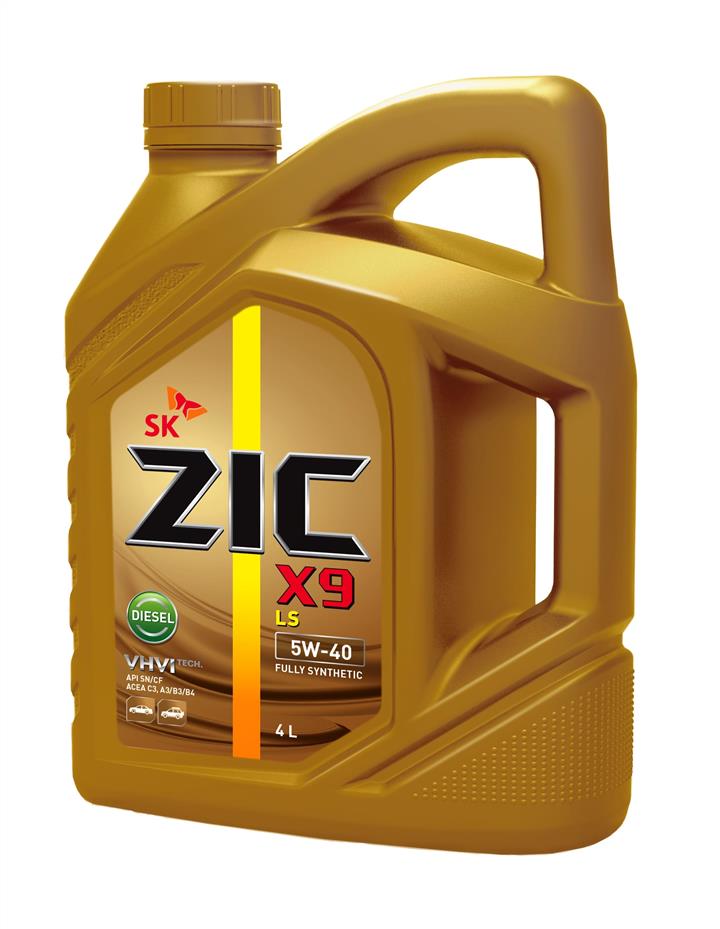 ZIC X9 LS DIESEL 5W-40  4л Масло моторное  синтетика